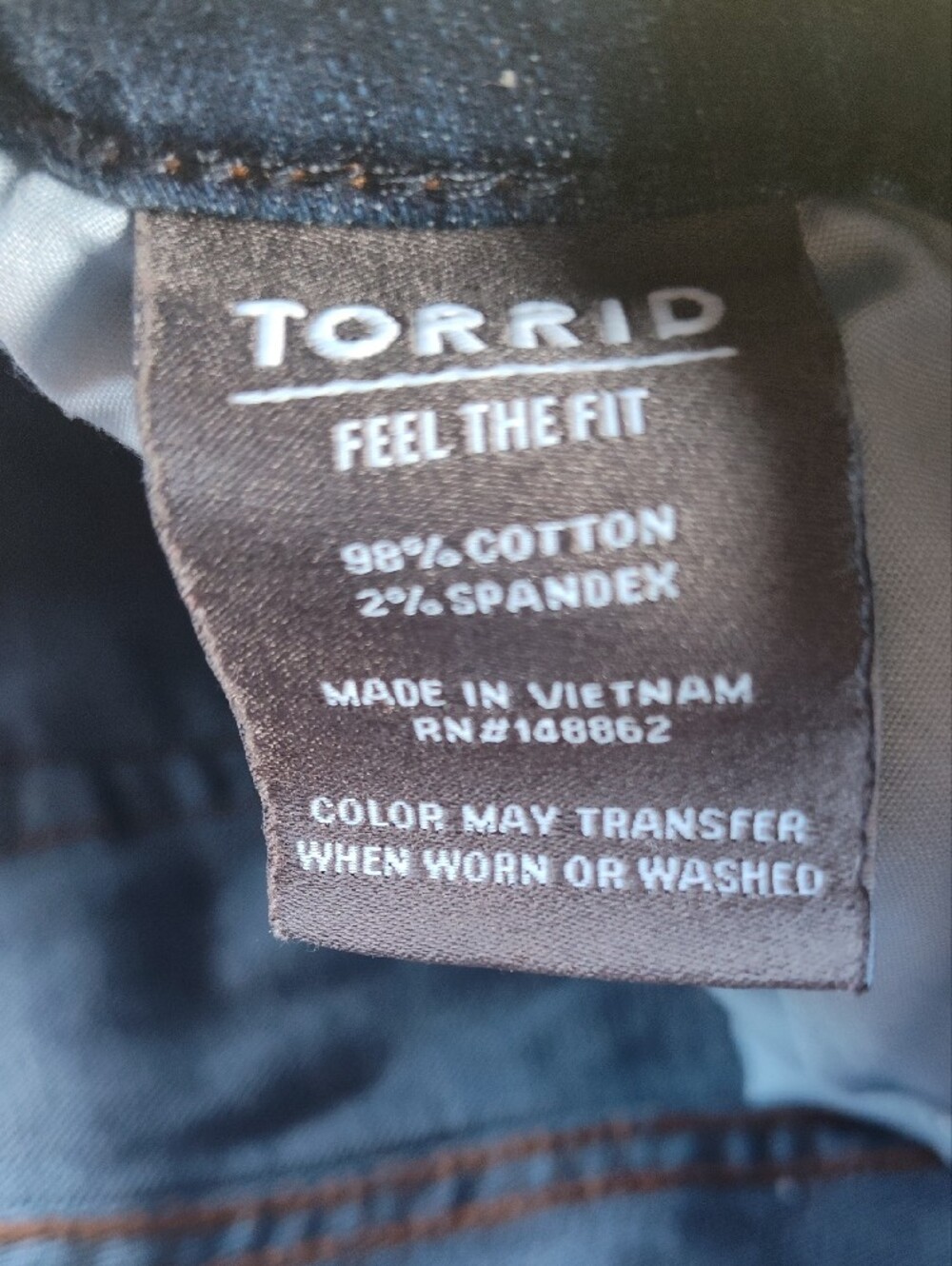 Torrid Boyfriend Straight Jeans Size18XT - Picture 3 of 5
